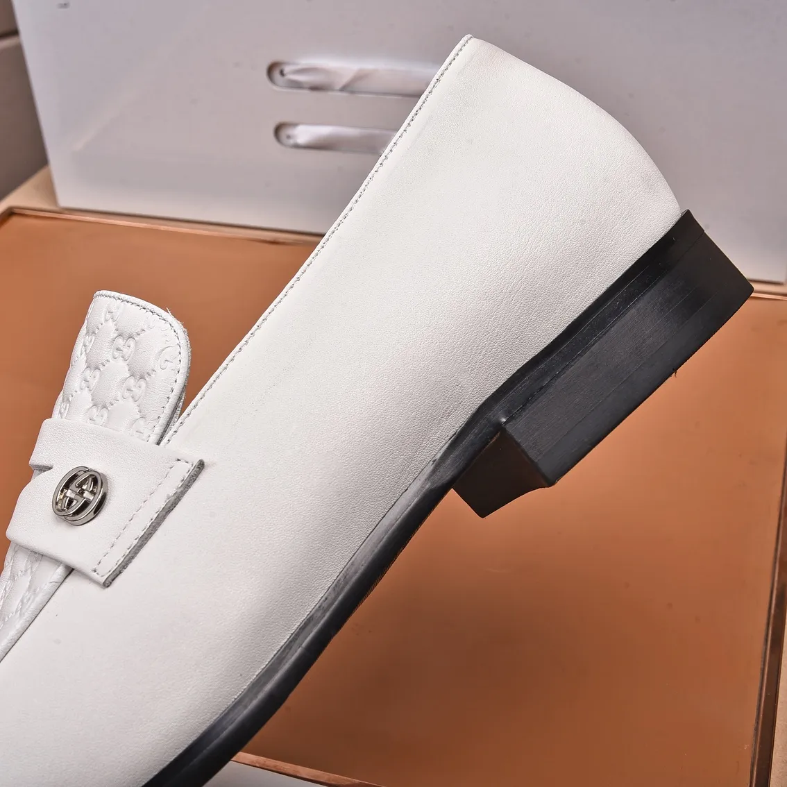 Men's shoes💰540📛📛Original (water-dyed cowhide) Gucci GUCCI official website formal shoes🌀 Italian🇮🇹imported cowhide➕top imported water-dyed cowhide lining💋Finely handmade original bottom, the real thing looks better when photographed in person Standard size 38-44